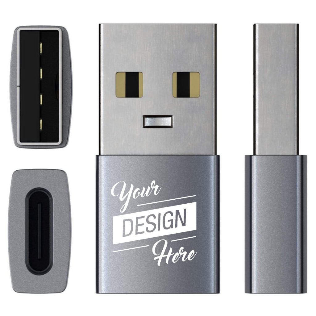 Custom Logo USB To Type C Converter Transform your standard USB port into USB-C