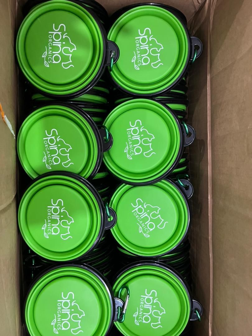 Promotional Custom Logo Collapsible Travel Dog Bowls Portable Food & Water Bowls