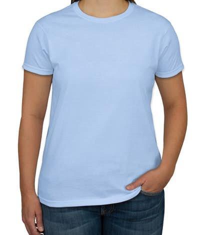 Custom Logo Ultra Cotton Crew Neck Woman's T‑shirts - All Colors