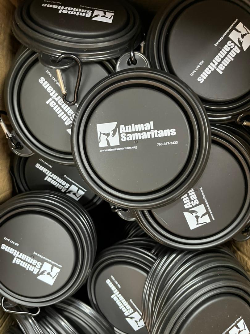 Promotional Custom Logo Collapsible Travel Dog Bowls Portable Food & Water Bowls
