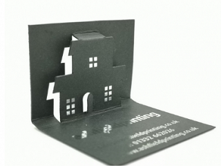 Promotional Custom 3D Pop Up Paper Greeting Cards For Multi Purpose Use