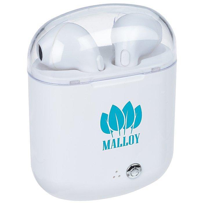 Custom Logo Promotional Wireless Custom Earbuds With Rechargeable Case