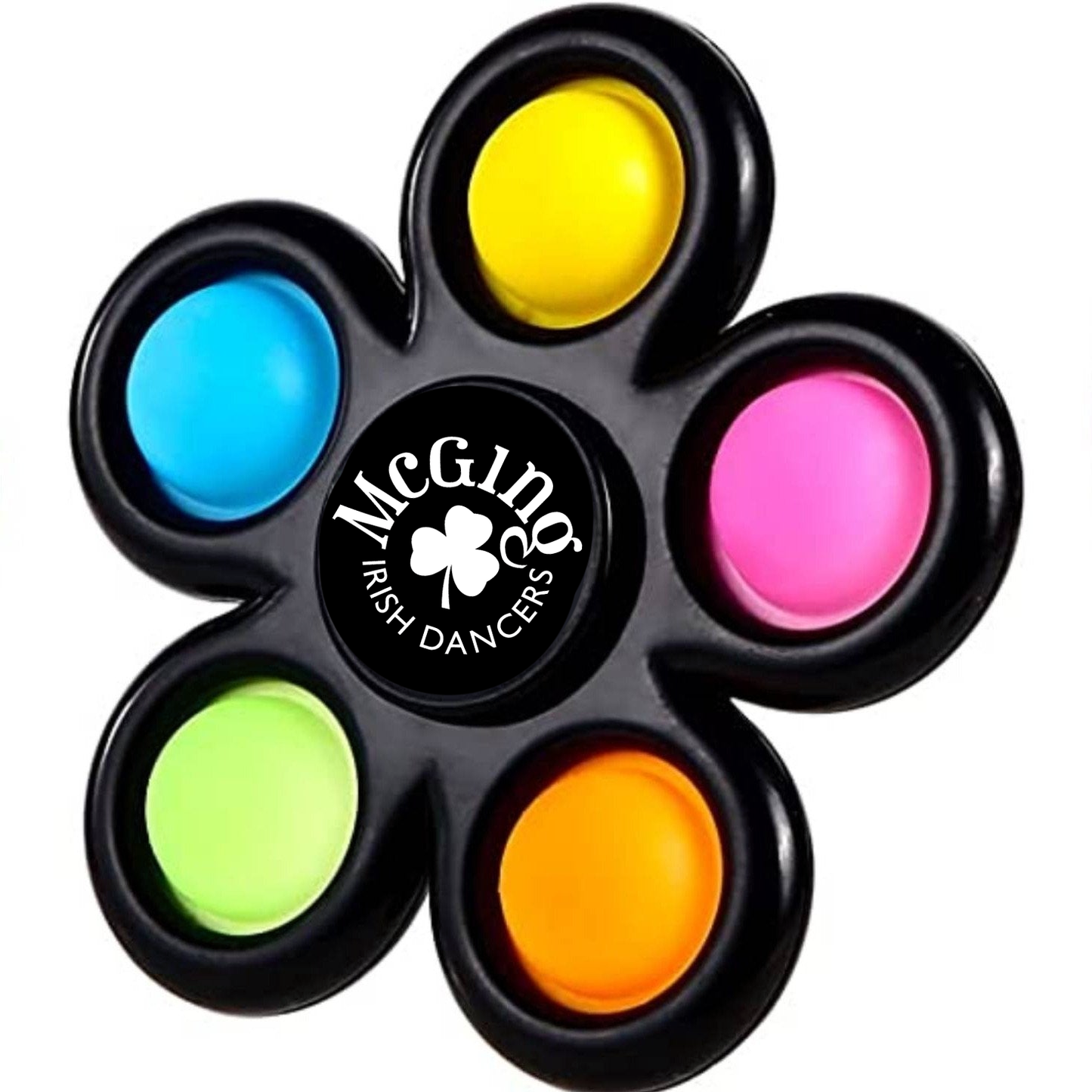 Custom Pop Fidget Spinners, Promotional Pop It Fidget Spinner With Your Logo - HOT!