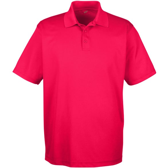 Custom Promotional Ultra Fit Men's Solid Polo T‑shirts - All Colors