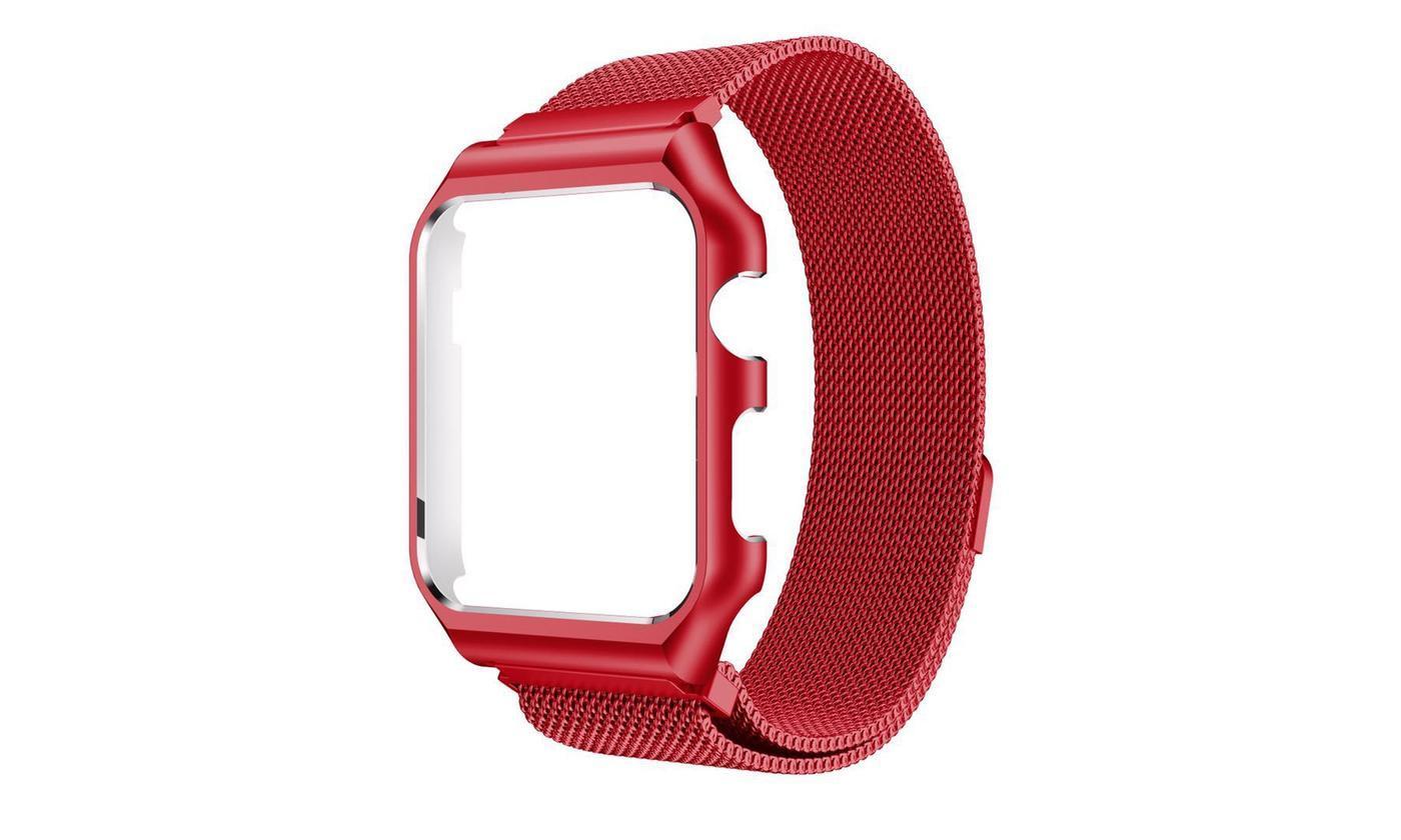 Bulk Apple Watch Premium Stainless Steel Magnetic Watchband With Watch Cover Case