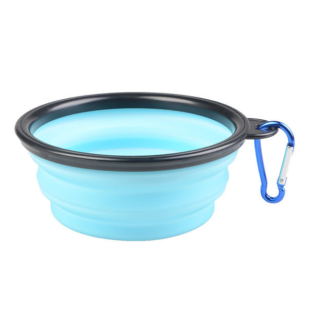 Promotional Custom Logo Collapsible Travel Dog Bowls Portable Food & Water Bowls