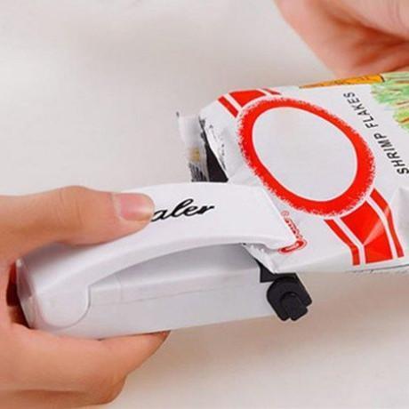 Custom Logo Promotional Mini Portable Handy Plastic Bag Sealer Sealing Machine