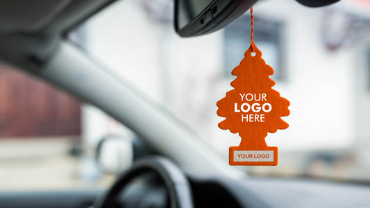 Custom Logo Car Air Fresheners: Promote Your Business On-The-Go