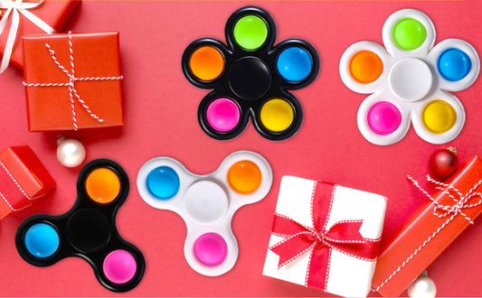 Elevate Your Brand with Wholesale Custom Logo Pop Fidget Spinners