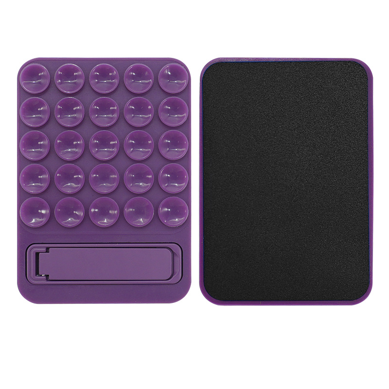 Custom Logo Silicone Suction Cup Phone Stand – Portable Folding Phone Holder