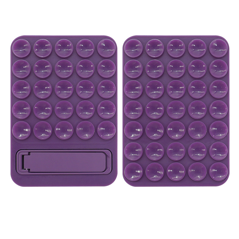 Custom Logo Silicone Suction Cup Phone Stand – Portable Folding Phone Holder