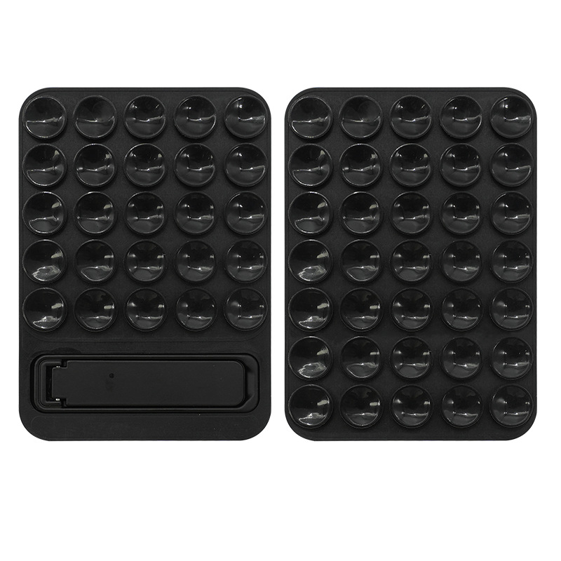 Custom Logo Silicone Suction Cup Phone Stand – Portable Folding Phone Holder