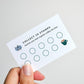 Wholesale Economy Uncoated 350gsm Loyalty Business Cards