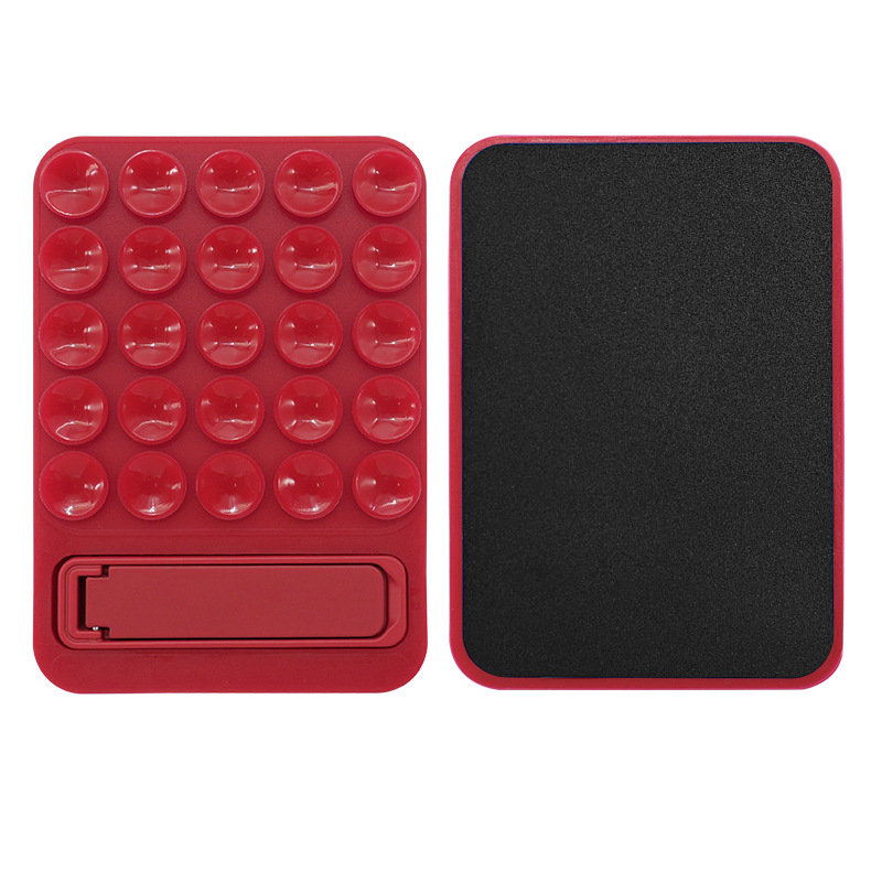 Custom Logo Silicone Suction Cup Phone Stand – Portable Folding Phone Holder