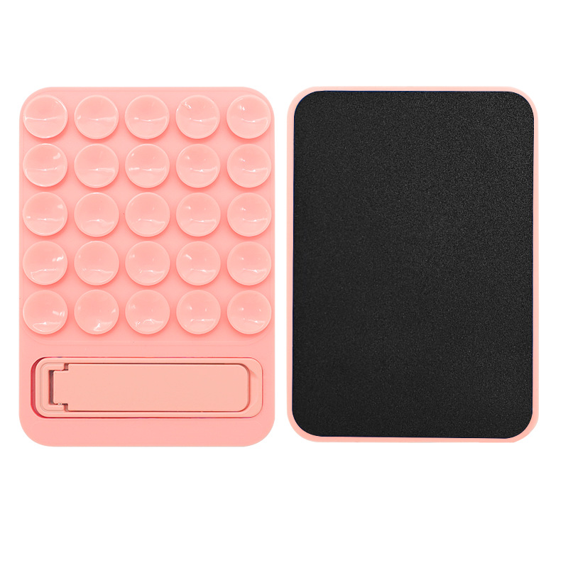 Custom Logo Silicone Suction Cup Phone Stand – Portable Folding Phone Holder