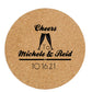 Custom Logo Cork Coaster, Heat Resistant Promotional Tea or Coffee Coaster