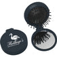 Custom Logo 2 in 1 Brush and Mirror Compact Kit