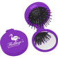 Custom Logo 2 in 1 Brush and Mirror Compact Kit