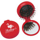 Custom Logo 2 in 1 Brush and Mirror Compact Kit