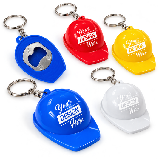 Custom Logo Baseball Cap Keychain Bottle Opener
