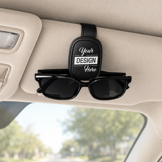 Custom Logo Car Sunglasses Holder Clip for Visor