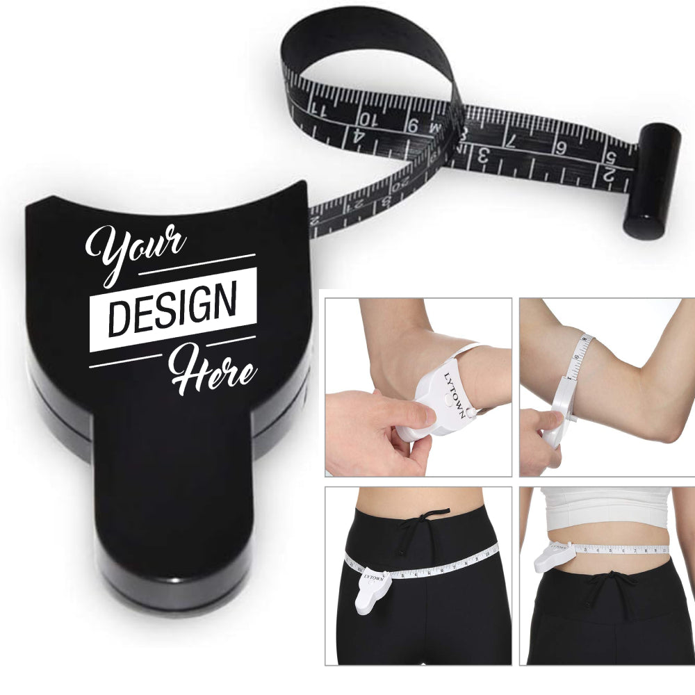Promotional Custom Logo Waist Body Tape Measure with Push Button