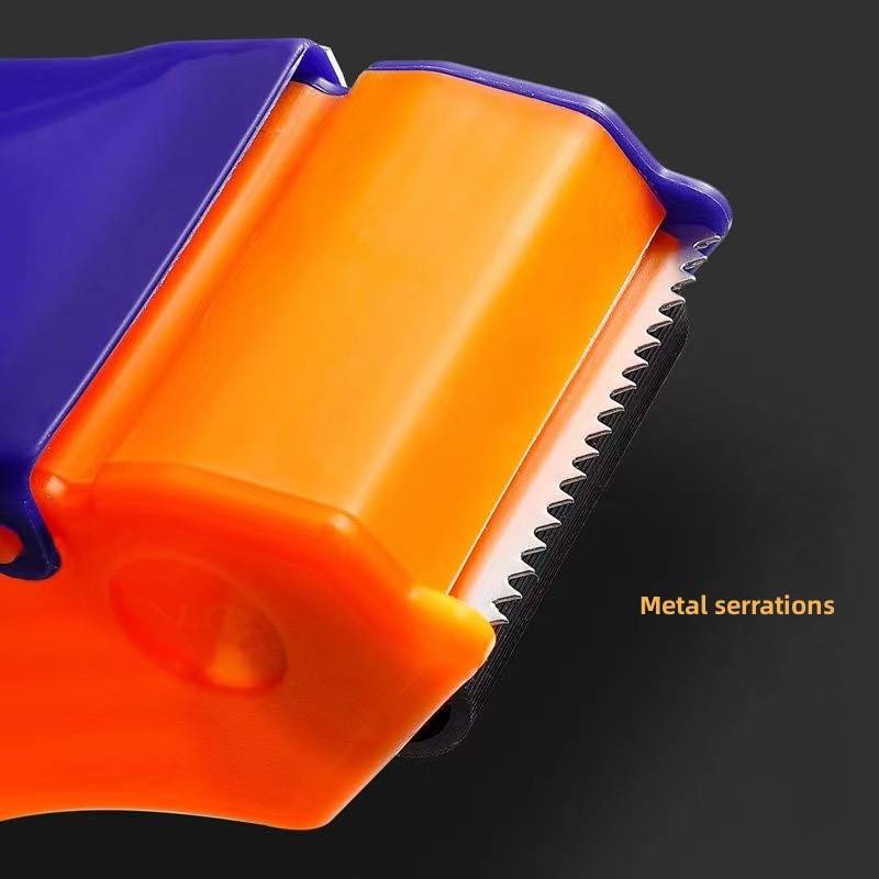 Custom Logo Portable Packing Tape Dispenser, Ergonomic Tape Gun, Shipping Moving Mailing Box Sealing Carton Packaging