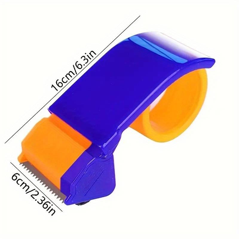 Custom Logo Portable Packing Tape Dispenser, Ergonomic Tape Gun, Shipping Moving Mailing Box Sealing Carton Packaging