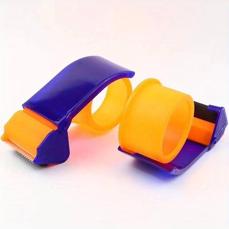 Custom Logo Portable Packing Tape Dispenser, Ergonomic Tape Gun, Shipping Moving Mailing Box Sealing Carton Packaging