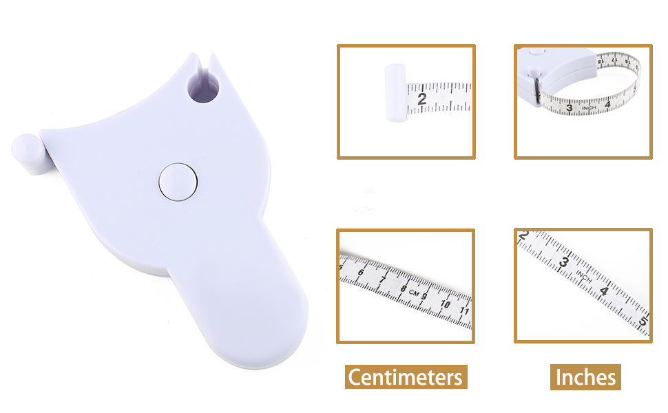 Promotional Custom Logo Waist Body Tape Measure with Push Button
