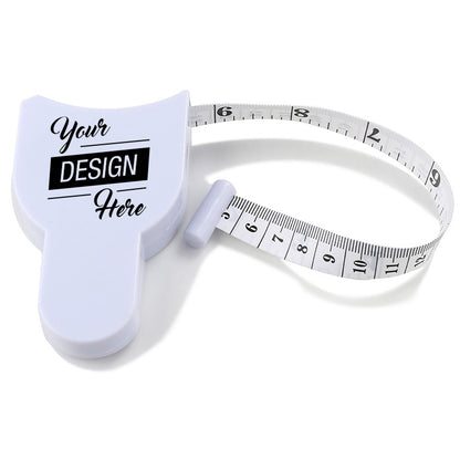 Promotional Custom Logo Waist Body Tape Measure with Push Button
