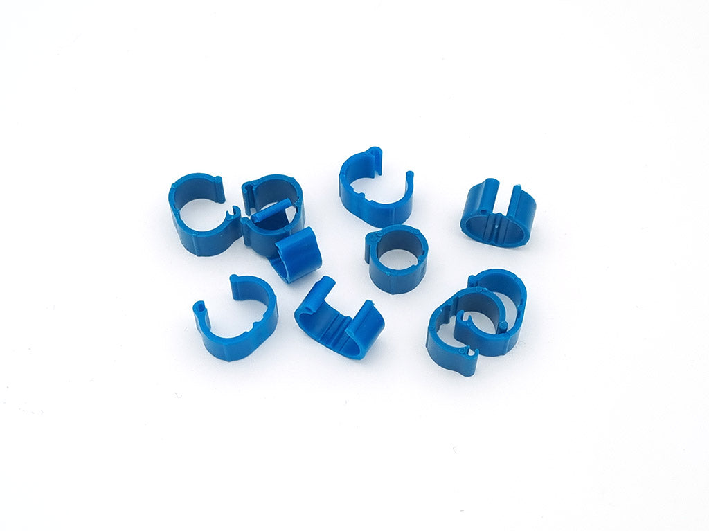 Wholesale Bulk Plastic Leg Bands, Blank Color Bands, Racing Bands, Hatching Bands - Open Rings