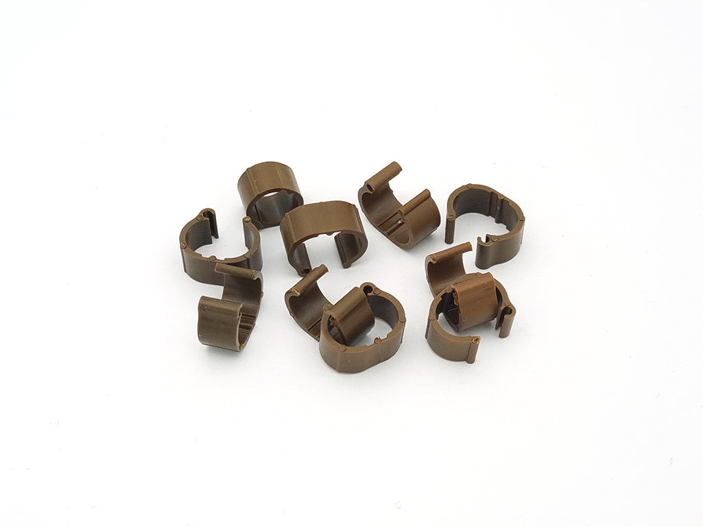 Wholesale Bulk Plastic Leg Bands, Blank Color Bands, Racing Bands, Hatching Bands - Open Rings
