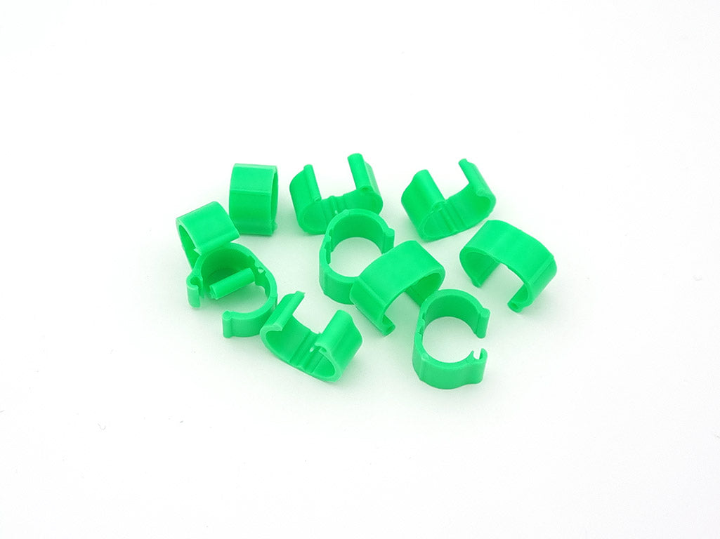 Wholesale Bulk Plastic Leg Bands, Blank Color Bands, Racing Bands, Hatching Bands - Open Rings