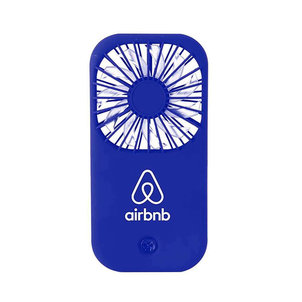 Custom Logo Rechargeable Mini Portable Fan Square