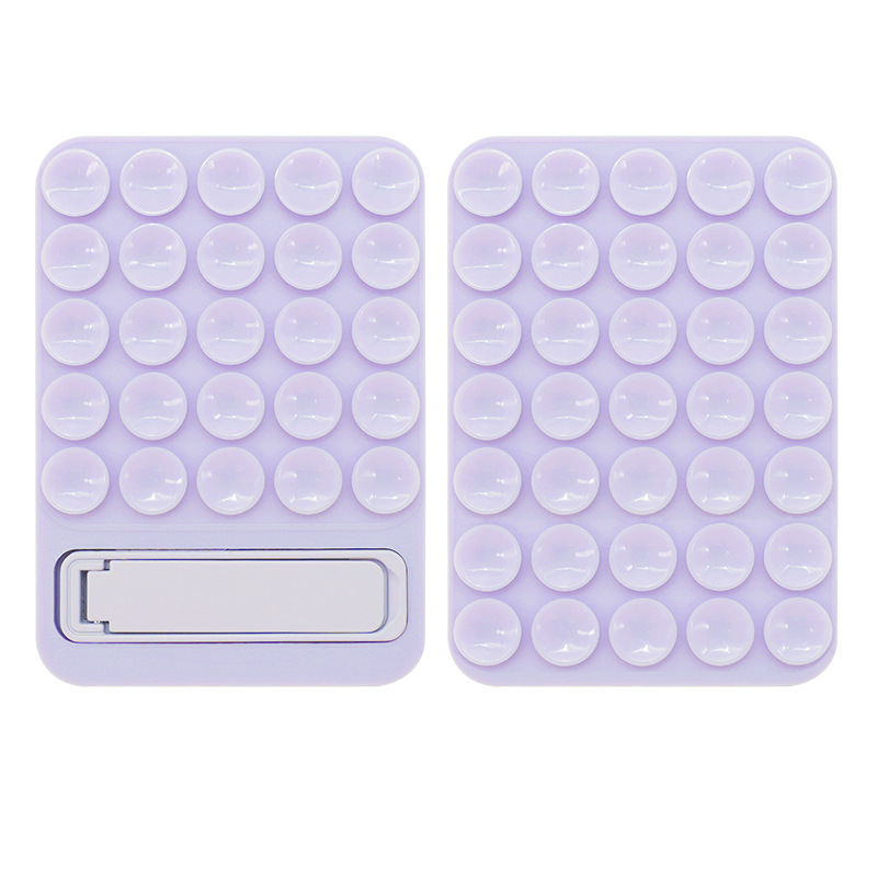 Custom Logo Silicone Suction Cup Phone Stand – Portable Folding Phone Holder