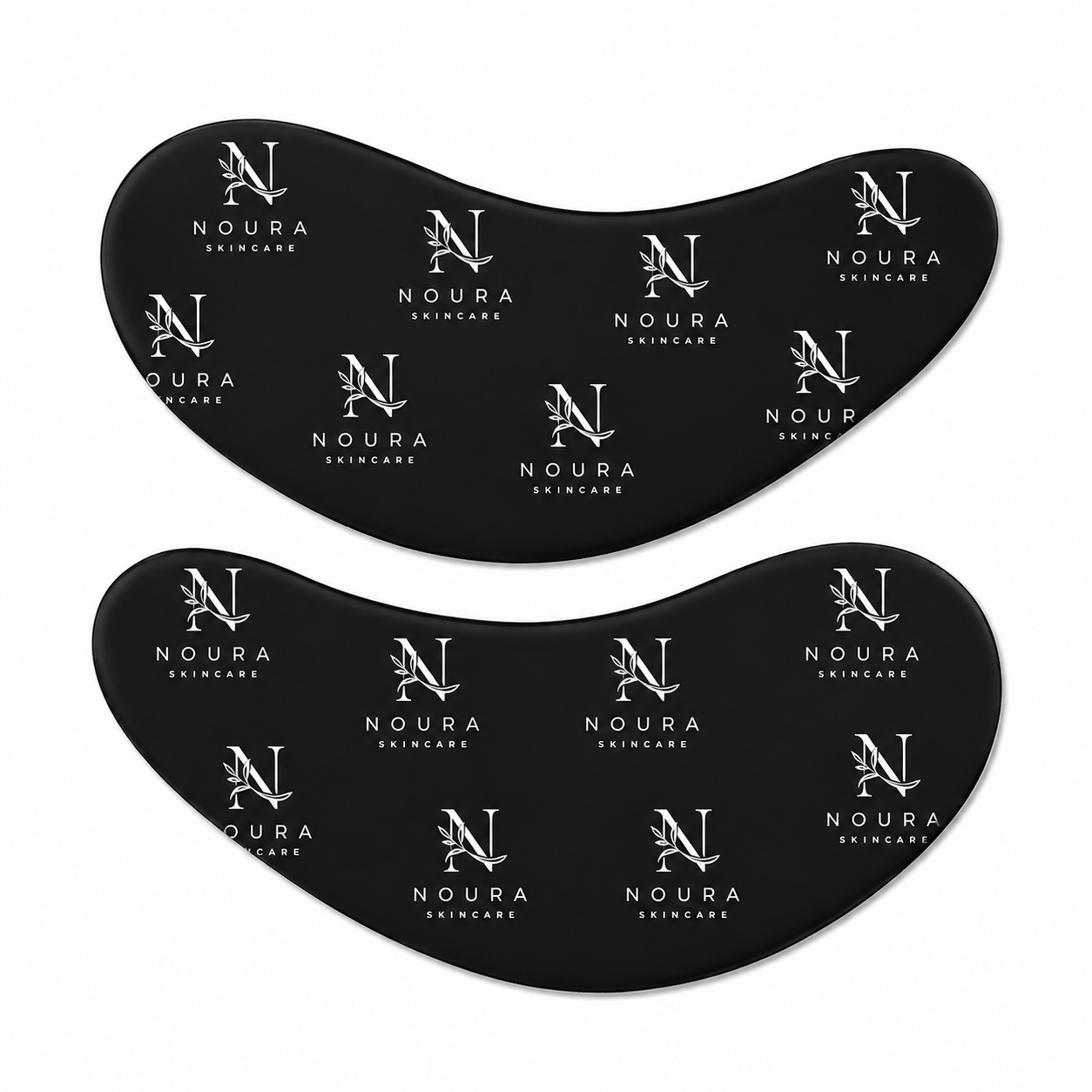 Custom Logo Reusable Silicone Eye Patches, Personalized Under Eye Patches