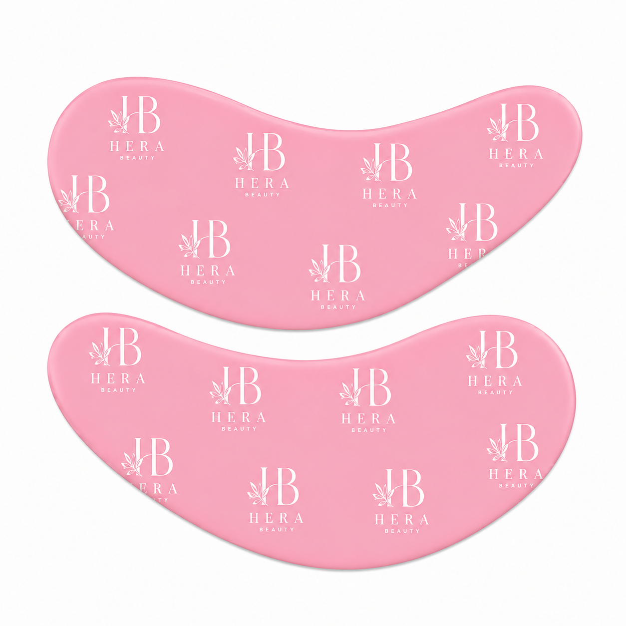 Custom Logo Reusable Silicone Eye Patches, Personalized Under Eye Patches
