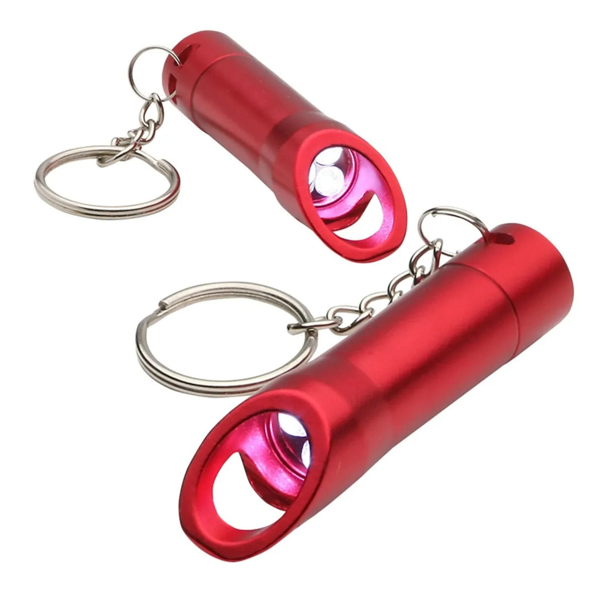 Custom Flash Light Bottle Opener Key Chain – Aluminum Flash Light Bottle Openers