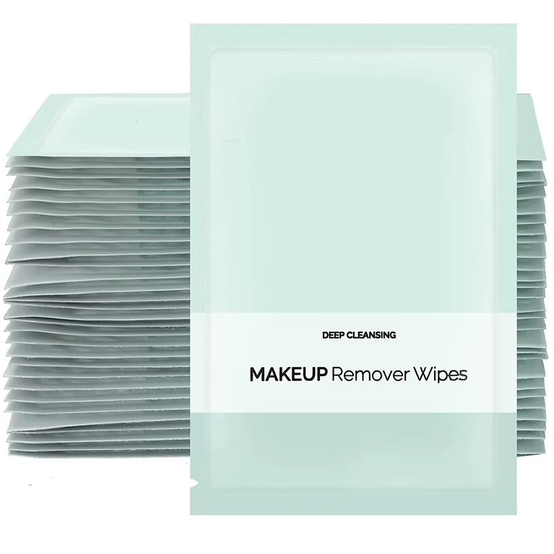 Custom Logo Makeup Remover Individual Facial Wipes for Deep Cleaning