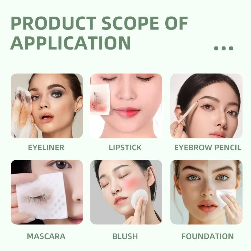 Custom Logo Makeup Remover Individual Facial Wipes for Deep Cleaning