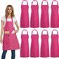 Custom Chef Aprons With 2 Front Full Body Pockets Kitchen Aprons for Men and Women