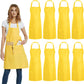 Custom Chef Aprons With 2 Front Full Body Pockets Kitchen Aprons for Men and Women