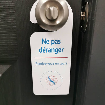 Custom Door Hangers Hotel Door Signs Custom Don't Disturb Cards