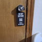 Custom Door Hangers Hotel Door Signs Custom Don't Disturb Cards