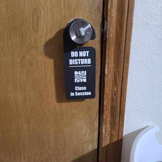 Custom Door Hangers Hotel Door Signs Custom Don't Disturb Cards