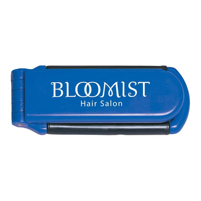 Custom Logo Kwik-Fix Folding Brush With Mirror