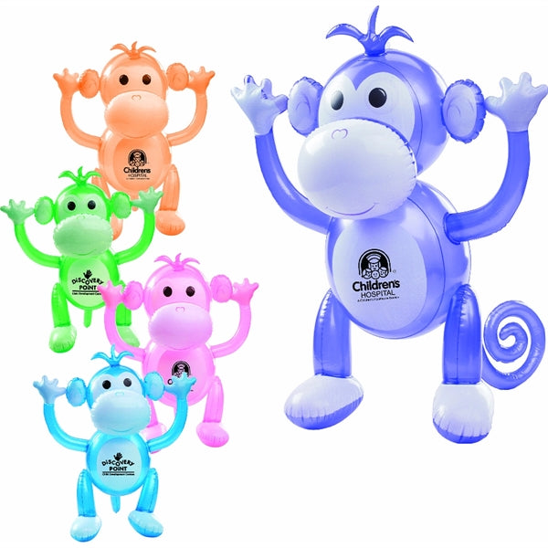 Inflating Monkey Customizable 24
