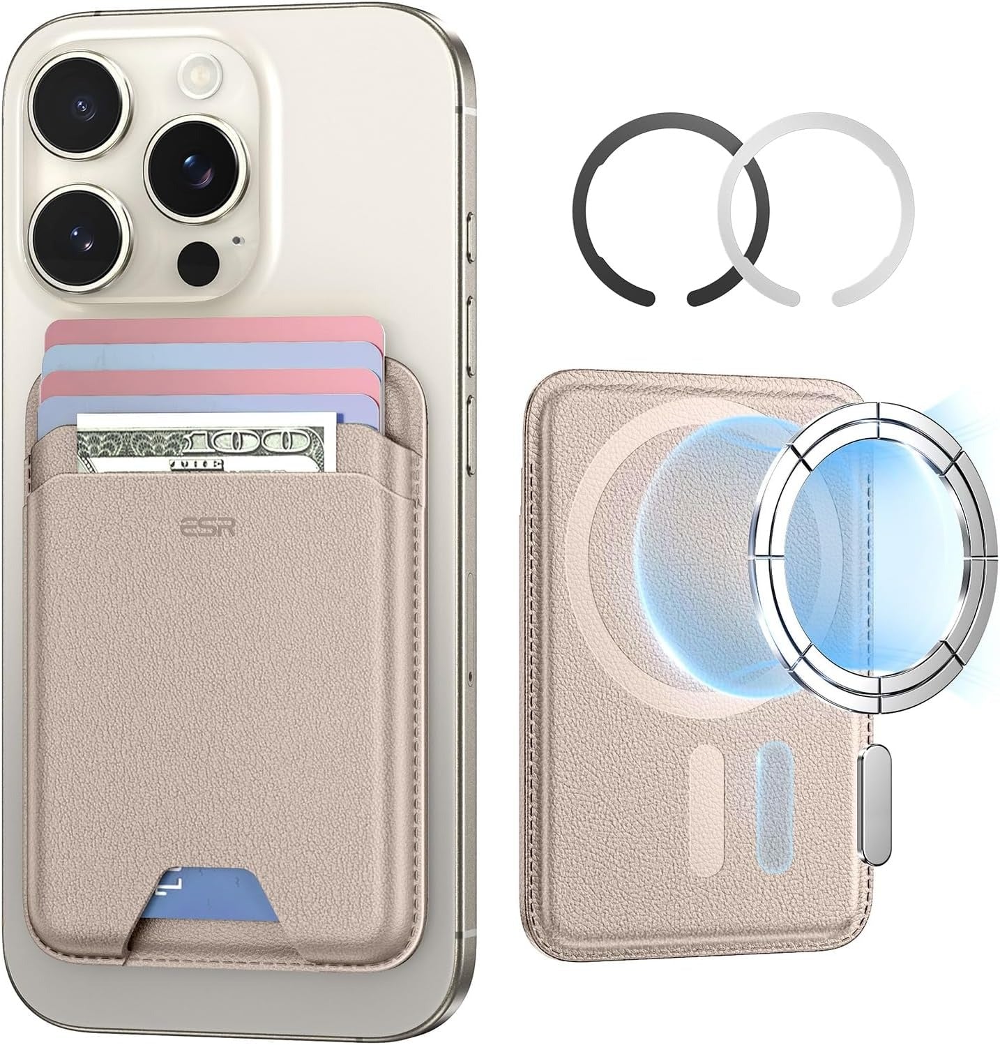 Custom Logo Magnet Phone Wallet, Promotional Magnet Phone Wallets - HOT!