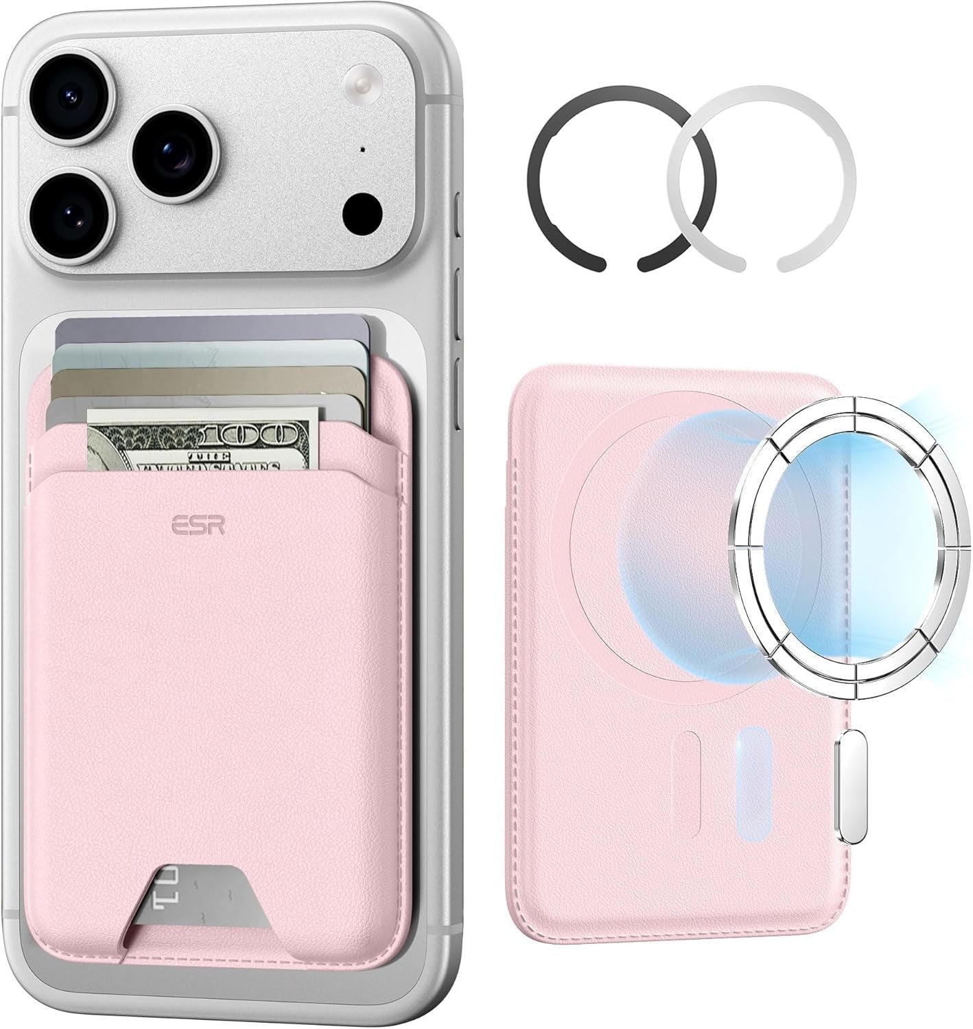 Custom Logo Magnet Phone Wallet, Promotional Magnet Phone Wallets - HOT!